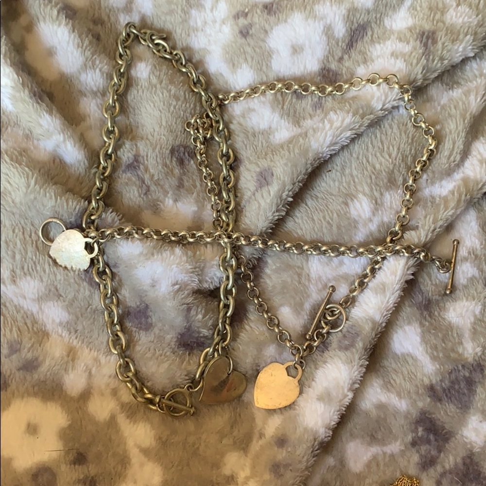 2 fashion necklaces + bracelet